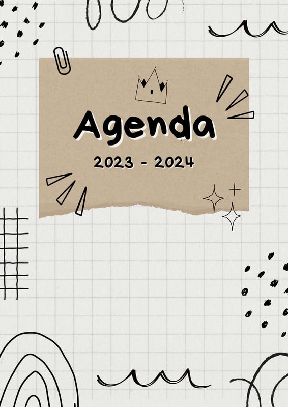 Agenda Escolar 2022-2023 PDF para imprimir en A5 Bullet Journal para  estudiantes [ Descargar GRATIS] 