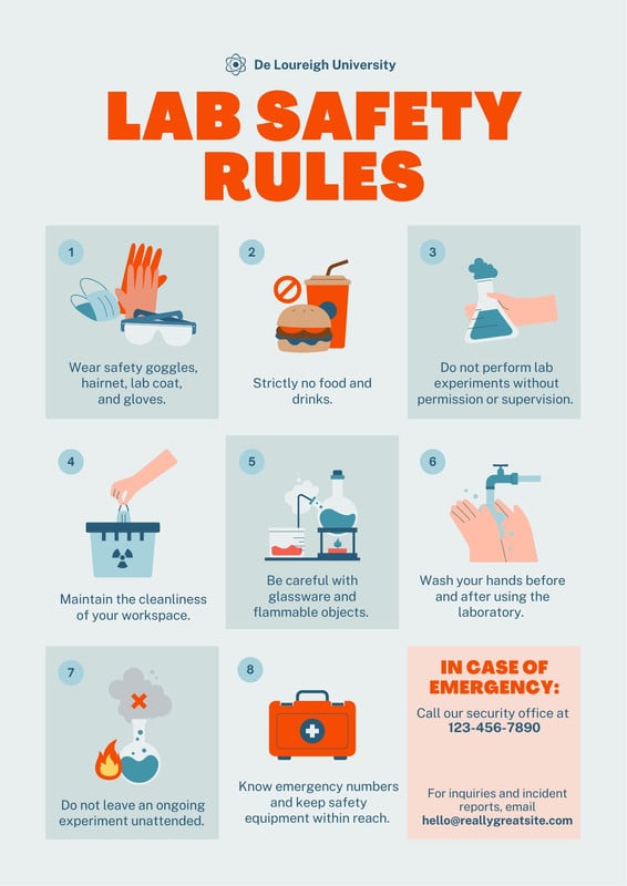 lab safety rules