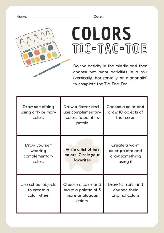 Tic Tac Toe..All Your Multiples in a Row - Math Coach's Corner