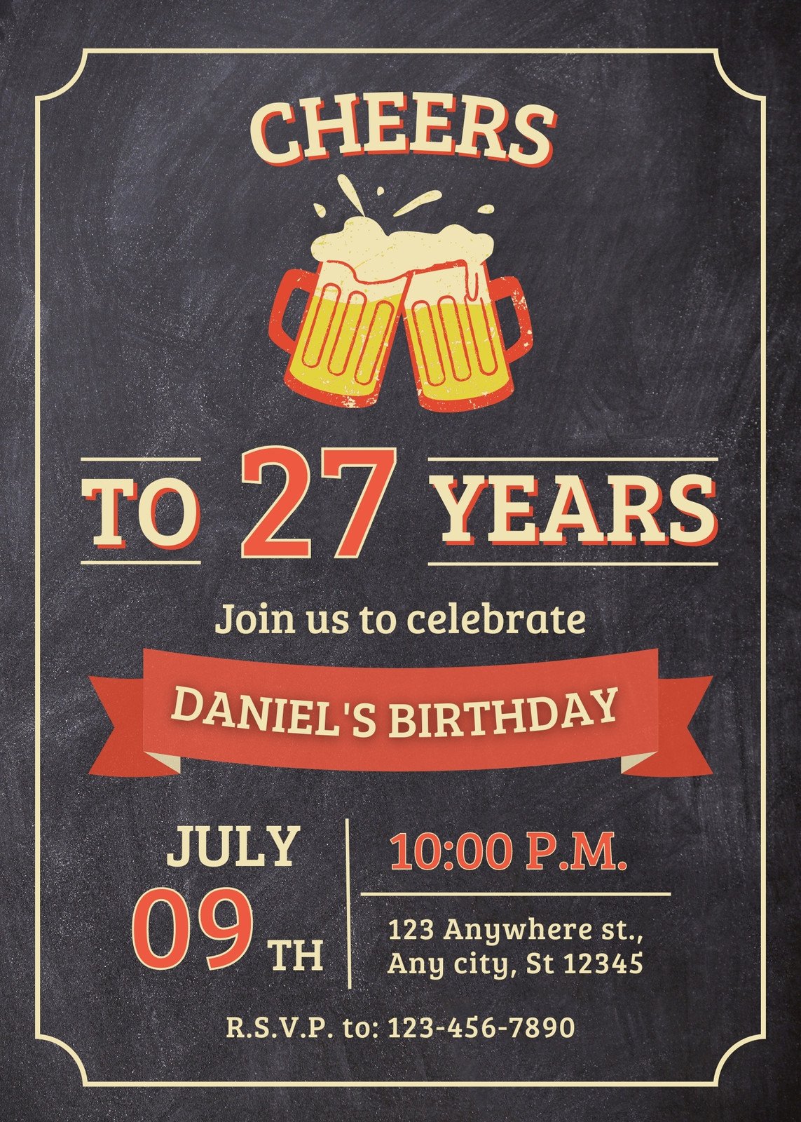 creative 21st birthday invitations