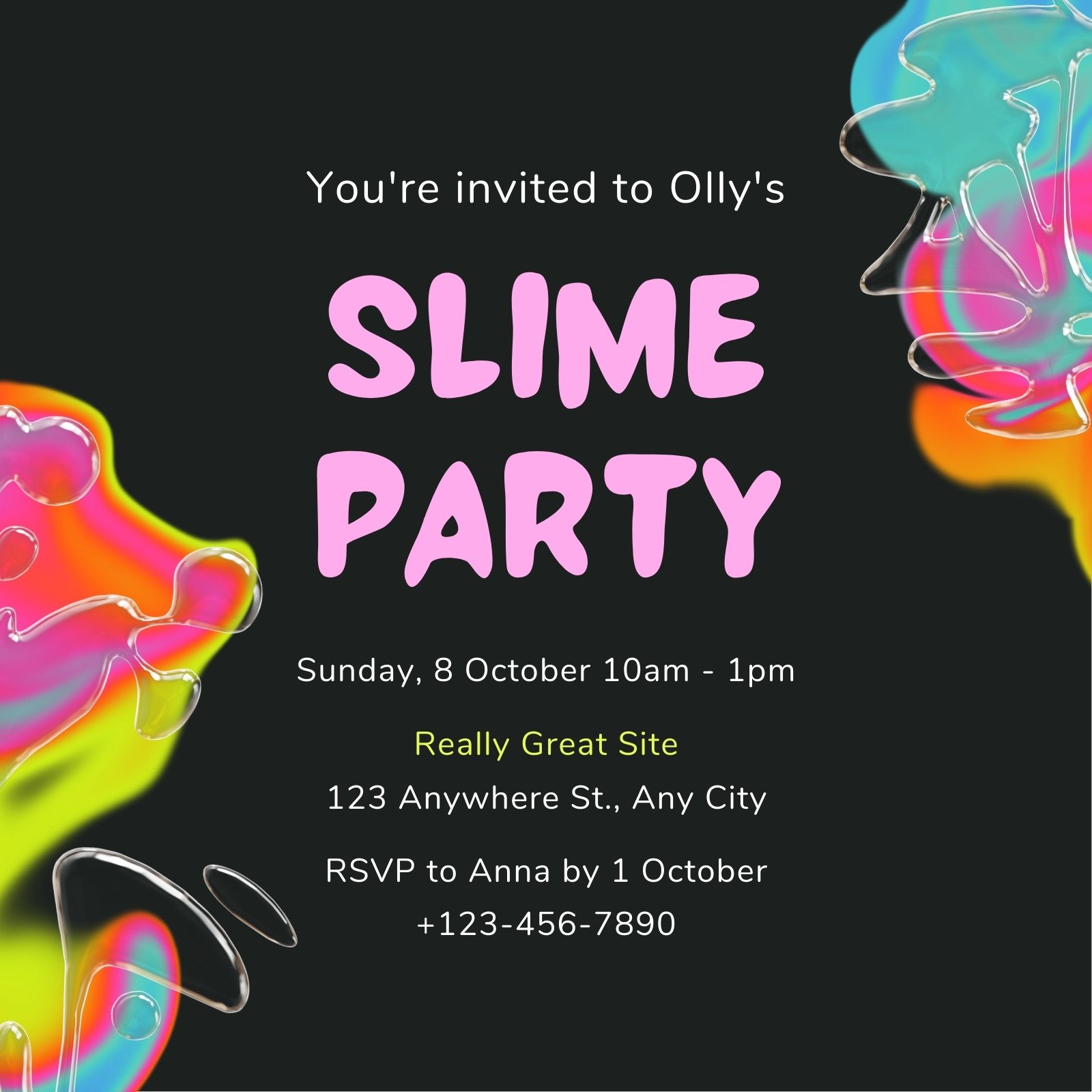 free printable, custom art party invitation templates | canva