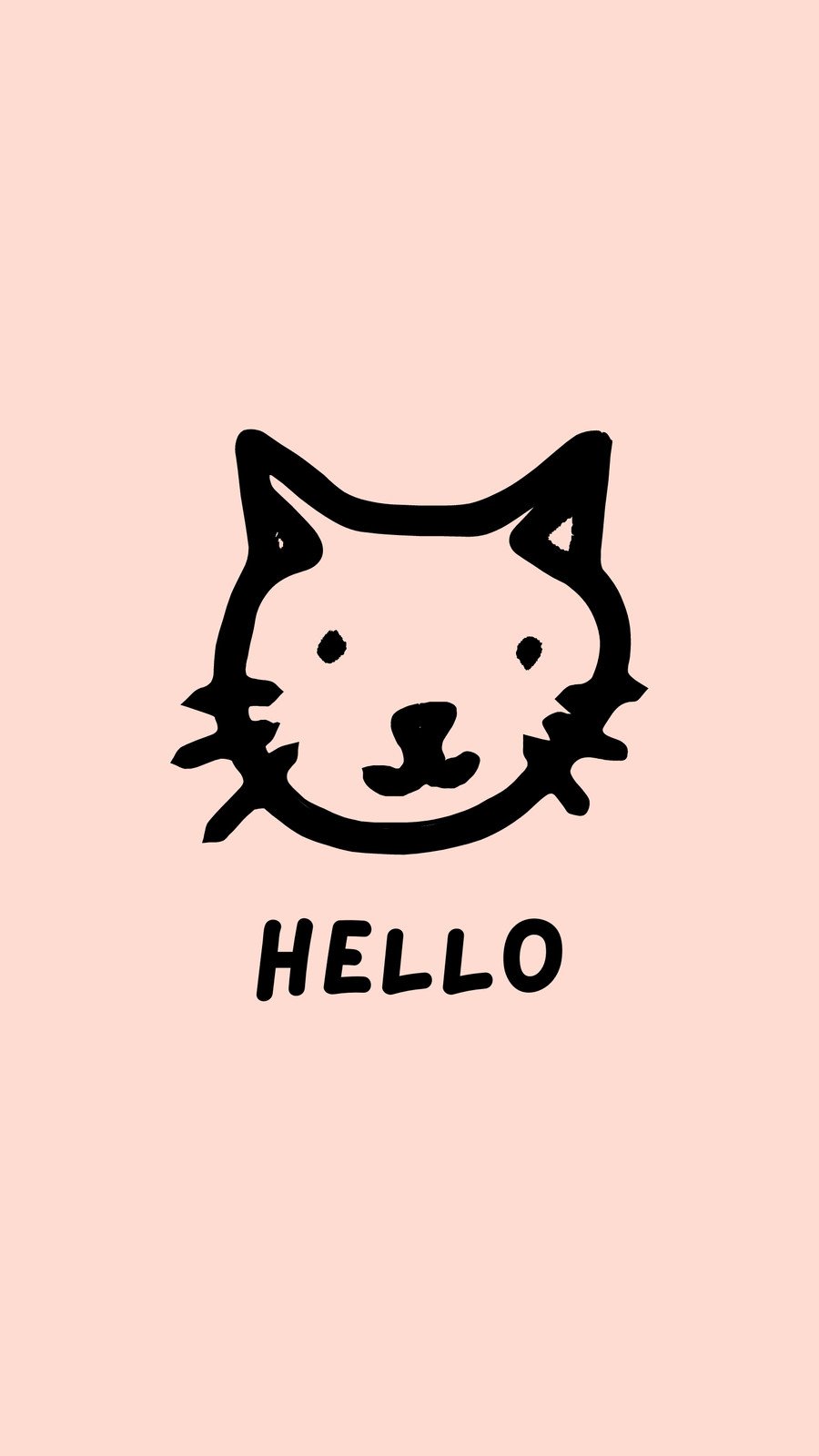 Page 3 - Free and customizable cute cat wallpaper templates