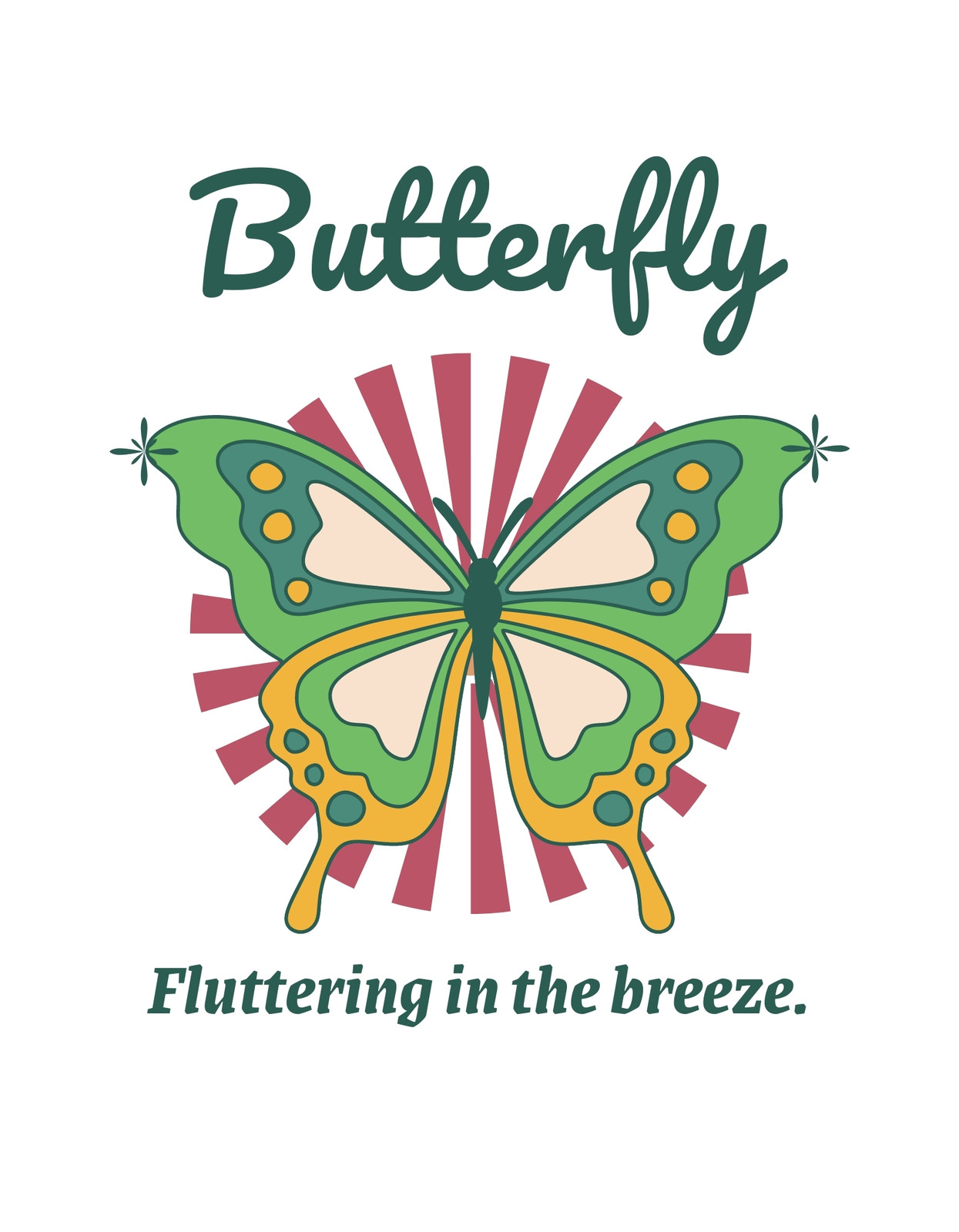 Page 9 - Free and customizable butterfly templates