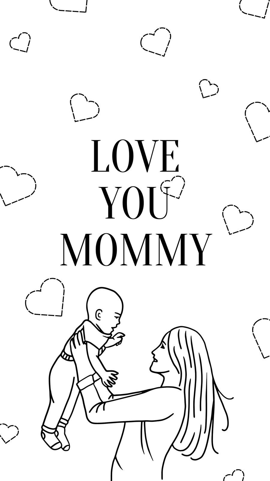 Free and customizable mom templates