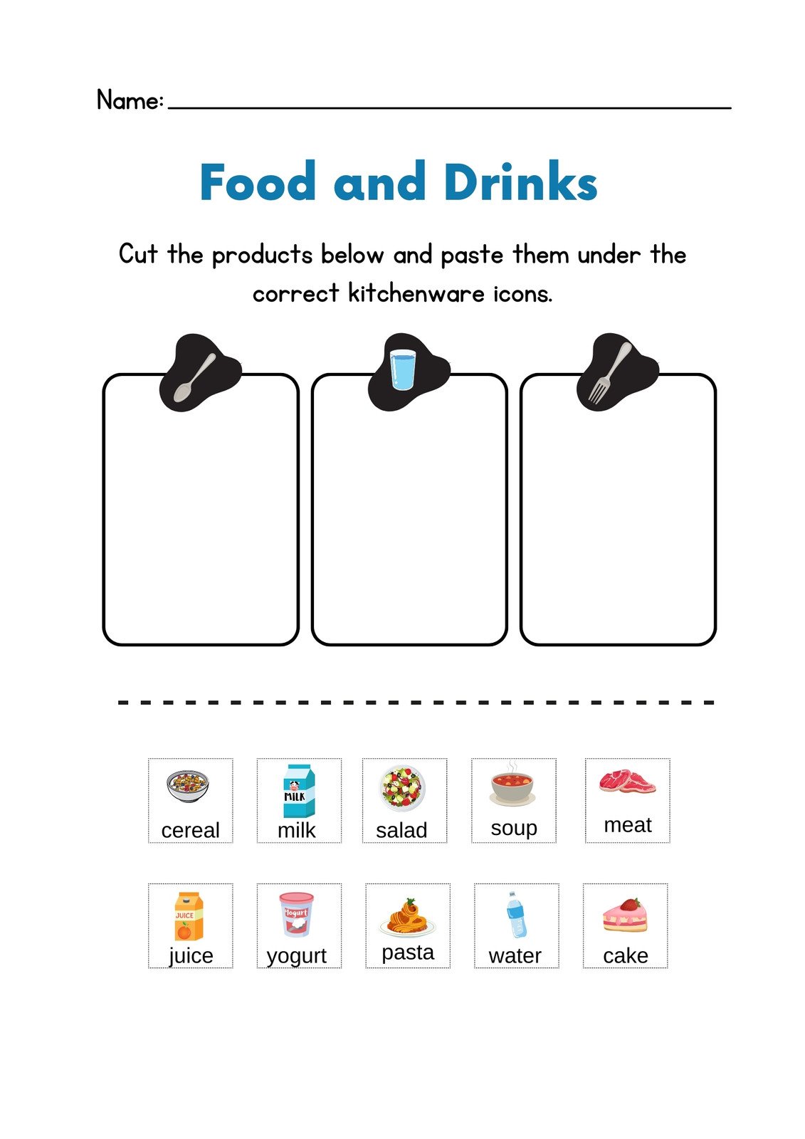 Kitchen things - ESL worksheet by haticegungor