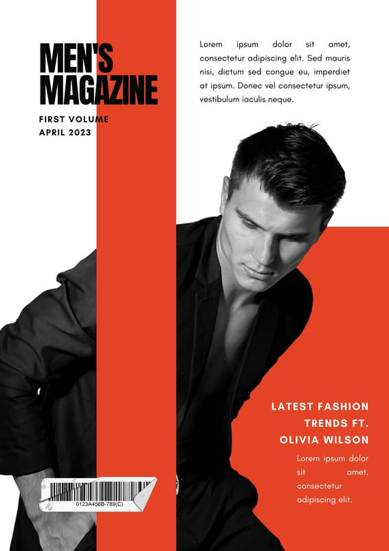 Page 2 - Free, printable, editable fashion magazine cover templates | Canva