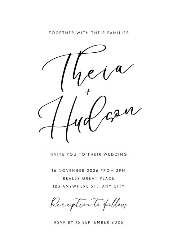 Customize 1,274+ Luxury Invitation Templates Online - Canva