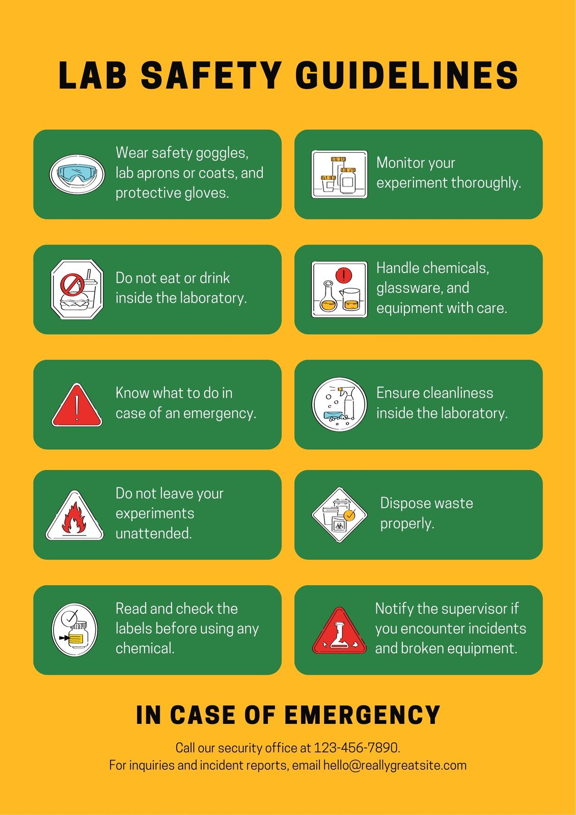 free download safety posters for the workplace