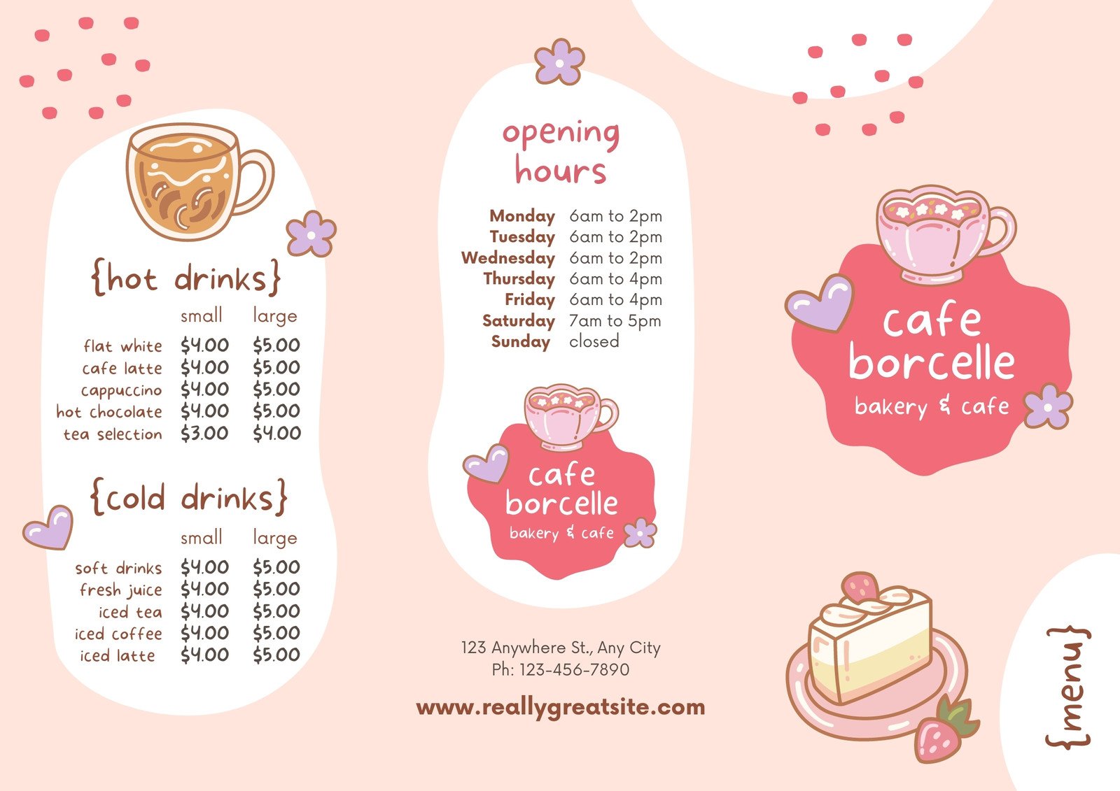 Cakes n baking flyer template | Pastry design, Cakes and more, Baking poster