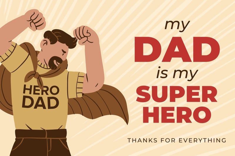 Free, printable Father’s Day card templates to personalize | Canva