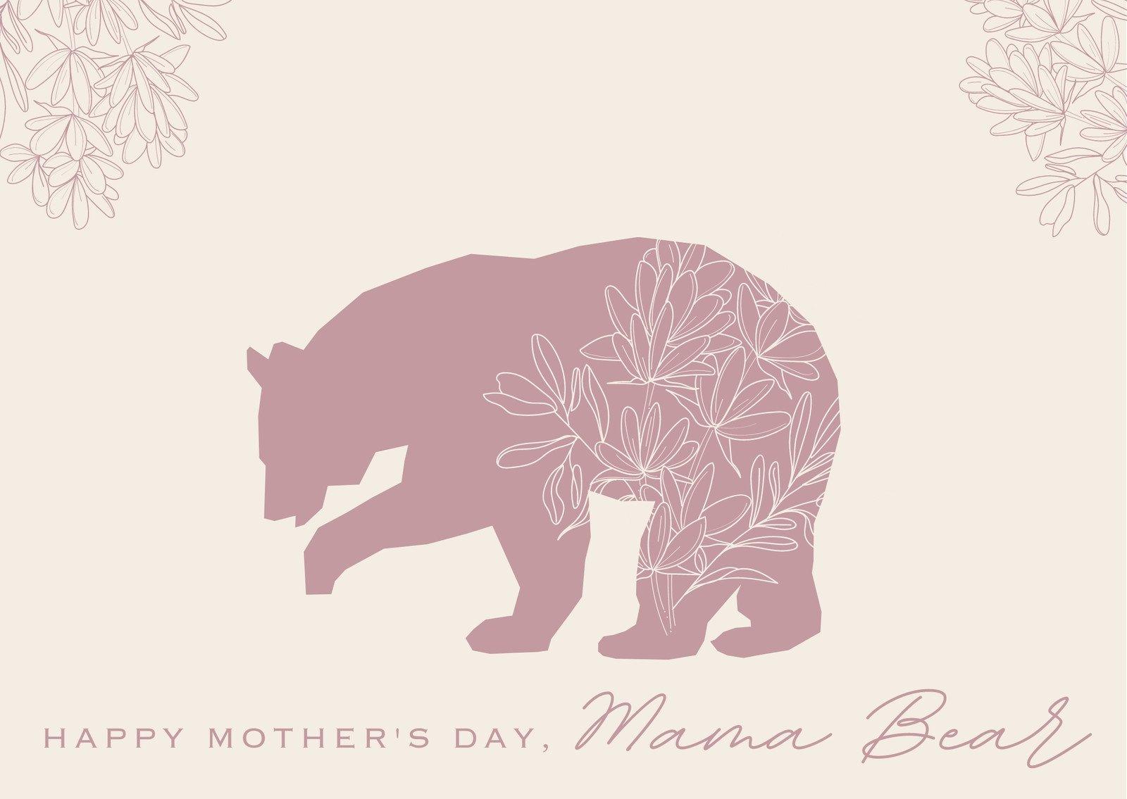 Mama Bear Photo Collage Print, Mama Bear Mother's Day Gifts, Mom Bear Gift  for Mom - Best Personalized Gifts for Everyone