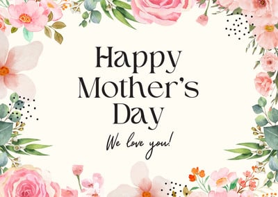 Free and customizable mothers day templates