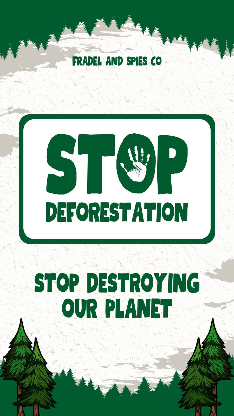 stop deforestation slogans