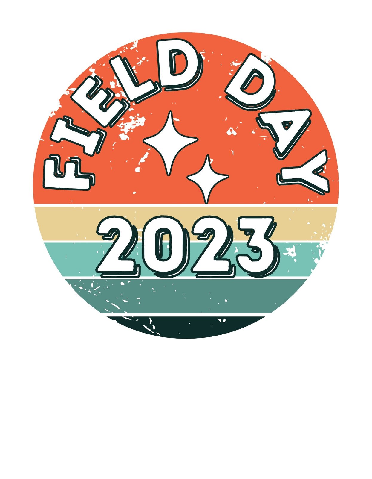 Vintage Field Day 2023 Last Day of School Field Day Teacher T-Shirt