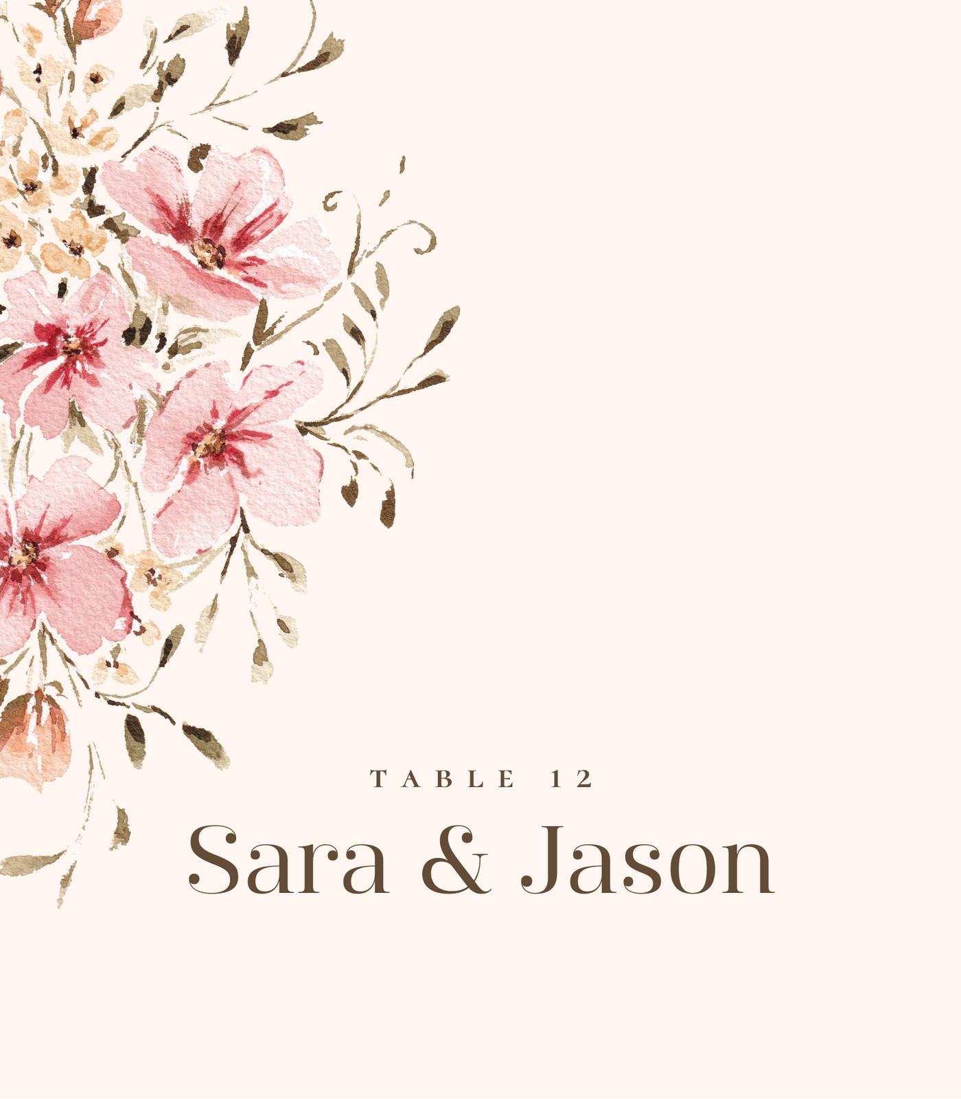 Free and customizable floral templates