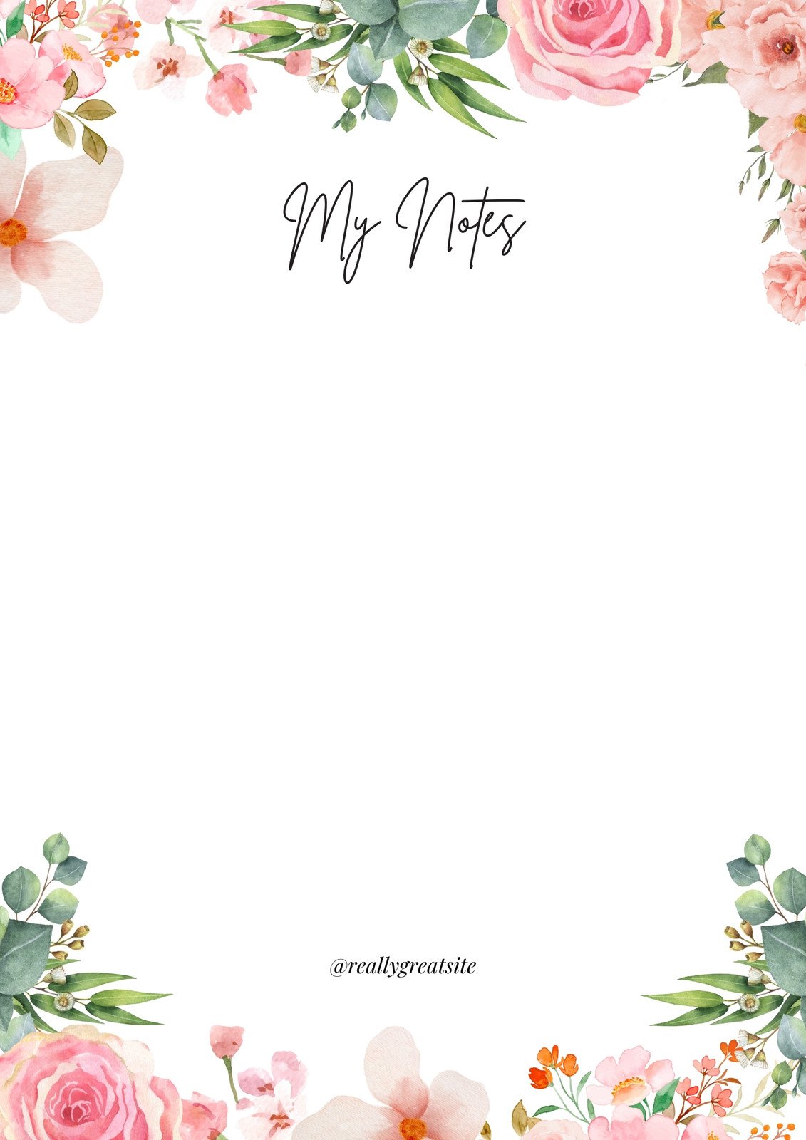 Free Paper Flowers Design Elements in Neon Yellow