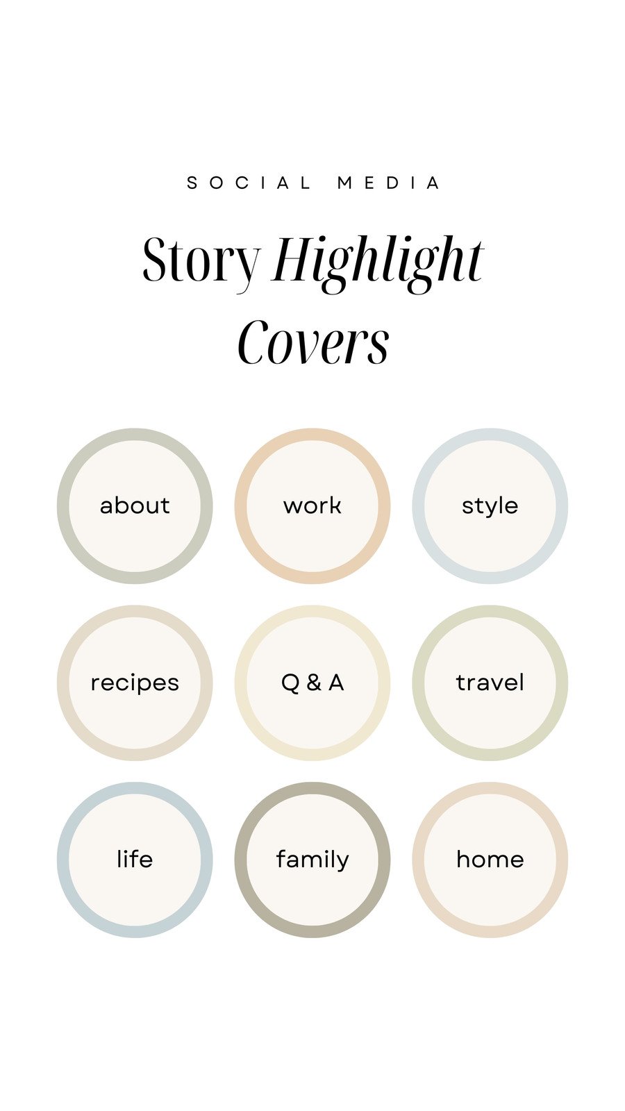 Say It Simple Instagram Highlight Story Covers 150 Beautiful
