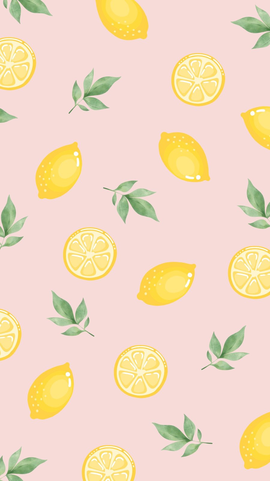 Premium Vector  Seamless vector pattern with cute kawaii lemons