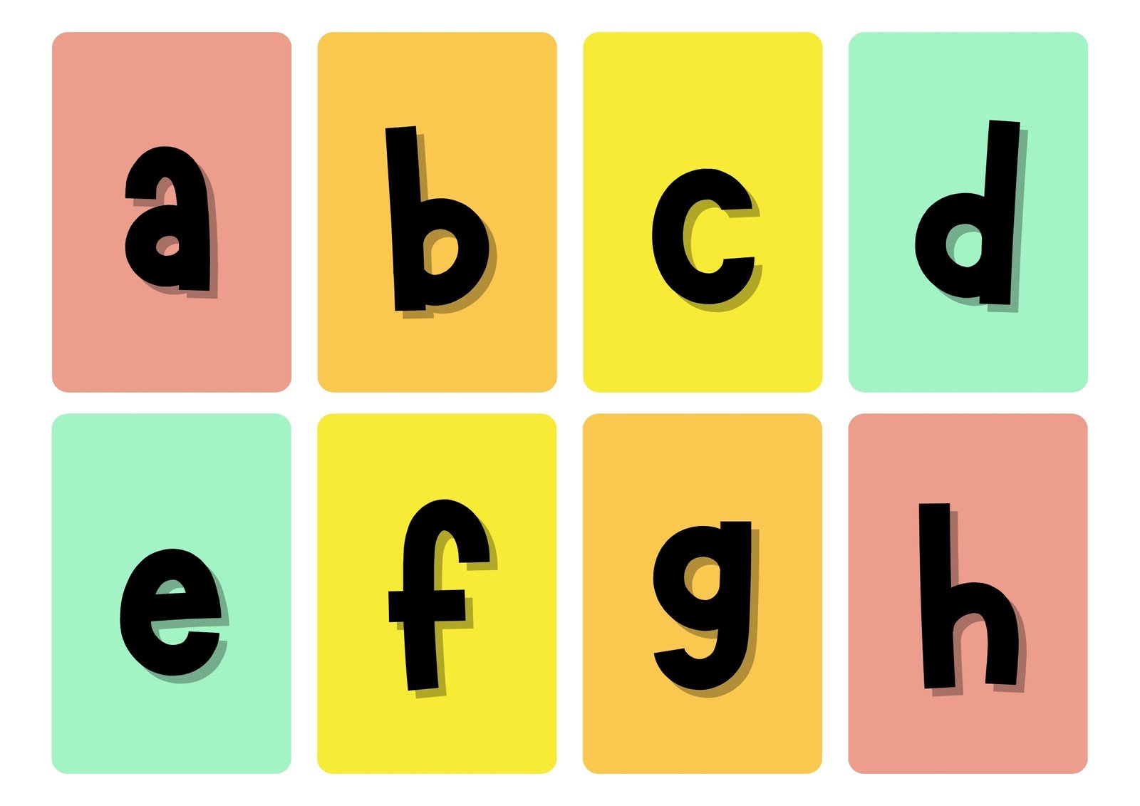 letters of the alphabet templates