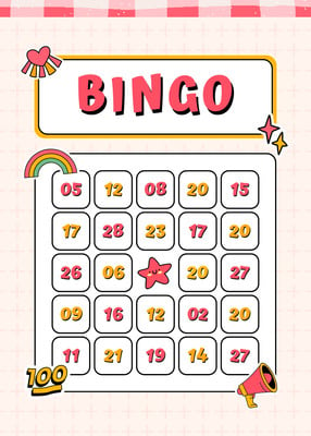 Free bingo card templates to customize and print | Canva