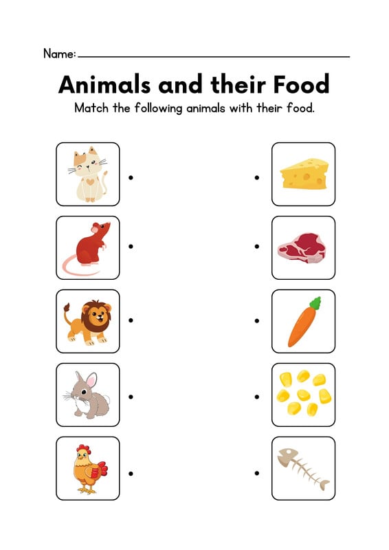 Page 4 - Customize 186+ Food Worksheet Templates Online - Canva