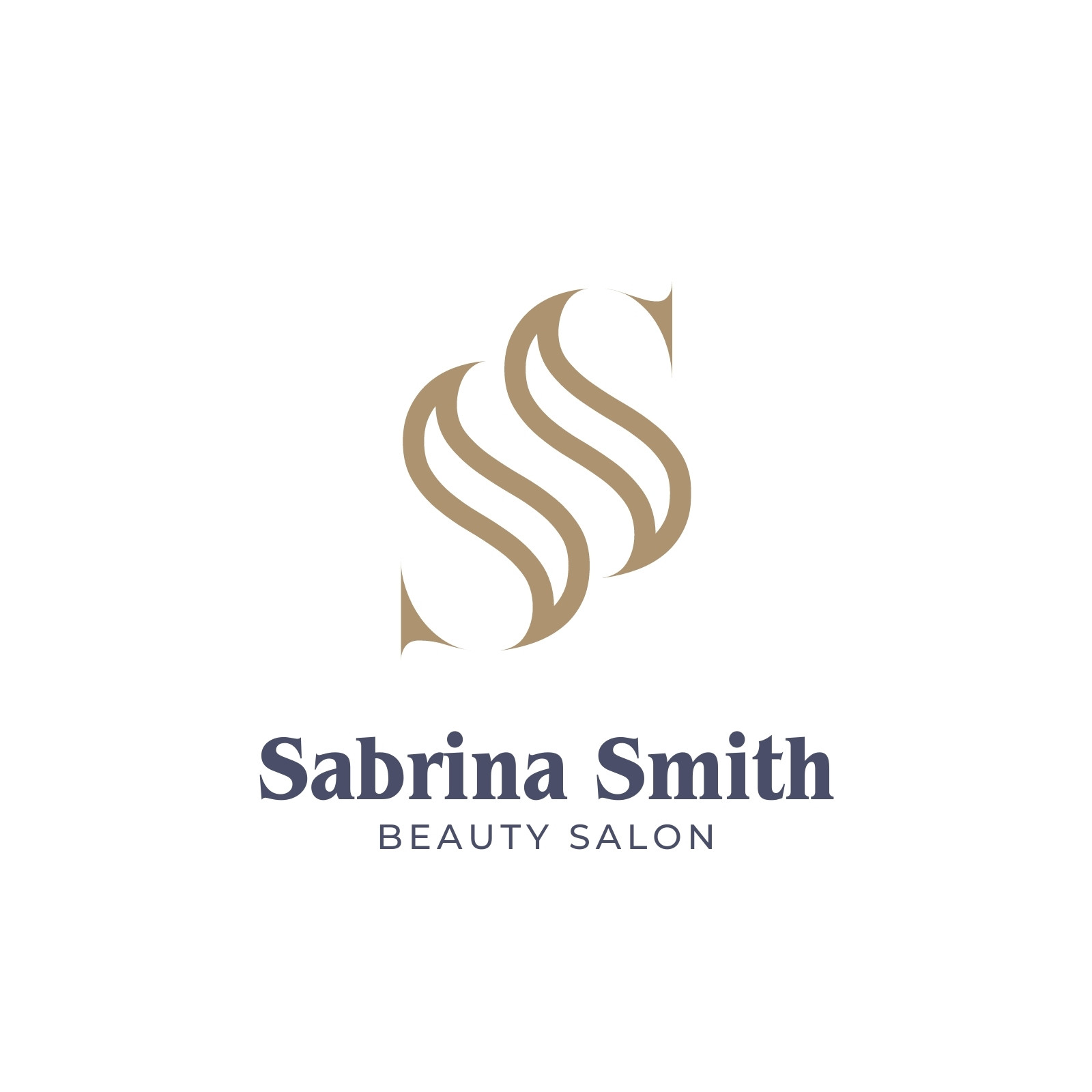 Premium Vector | Letter logo s with beauty concept premium vector