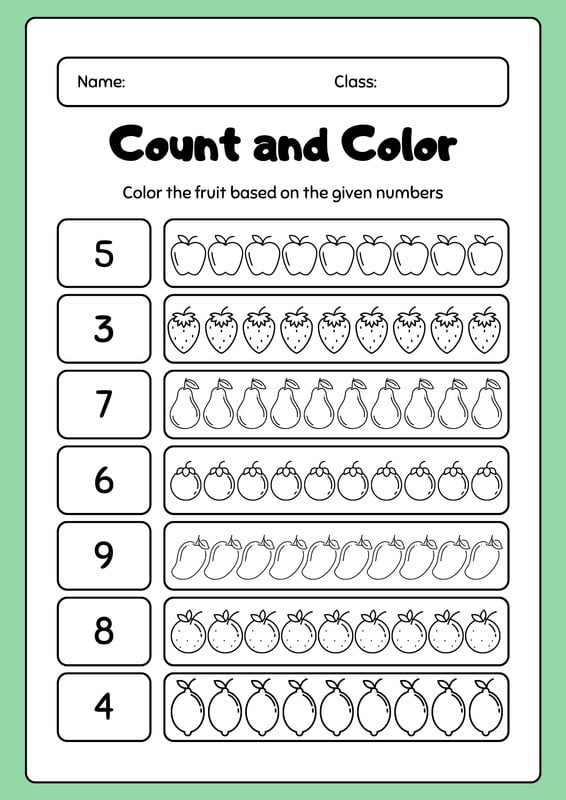 75 Preschool Coloring Pages: 2024 Free Printable Sheets