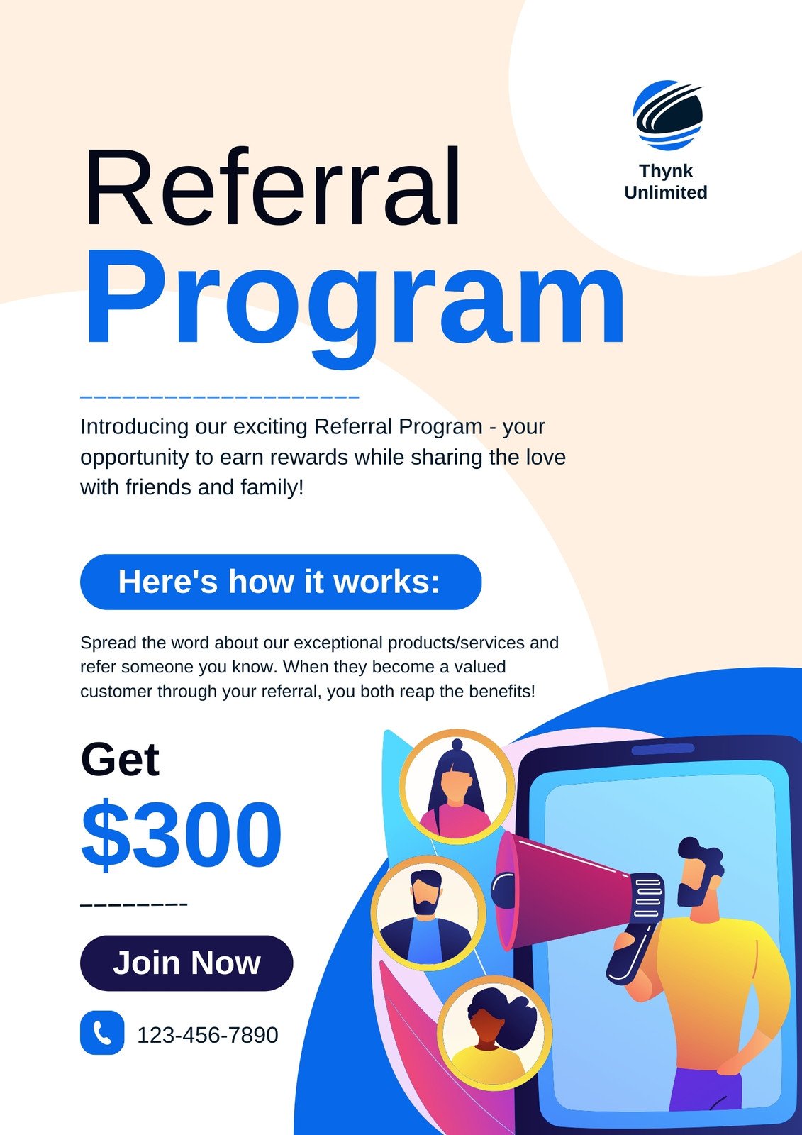 Canva Referral Program Template