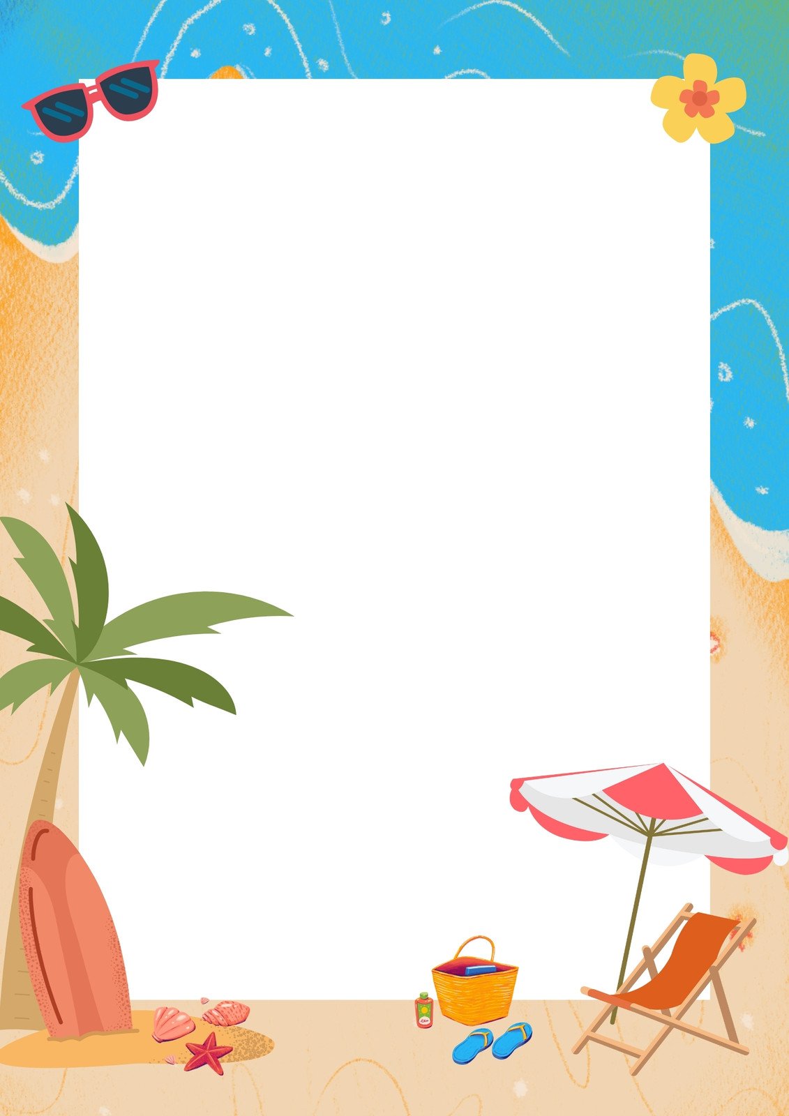 Beach Party Background Clipart Grey