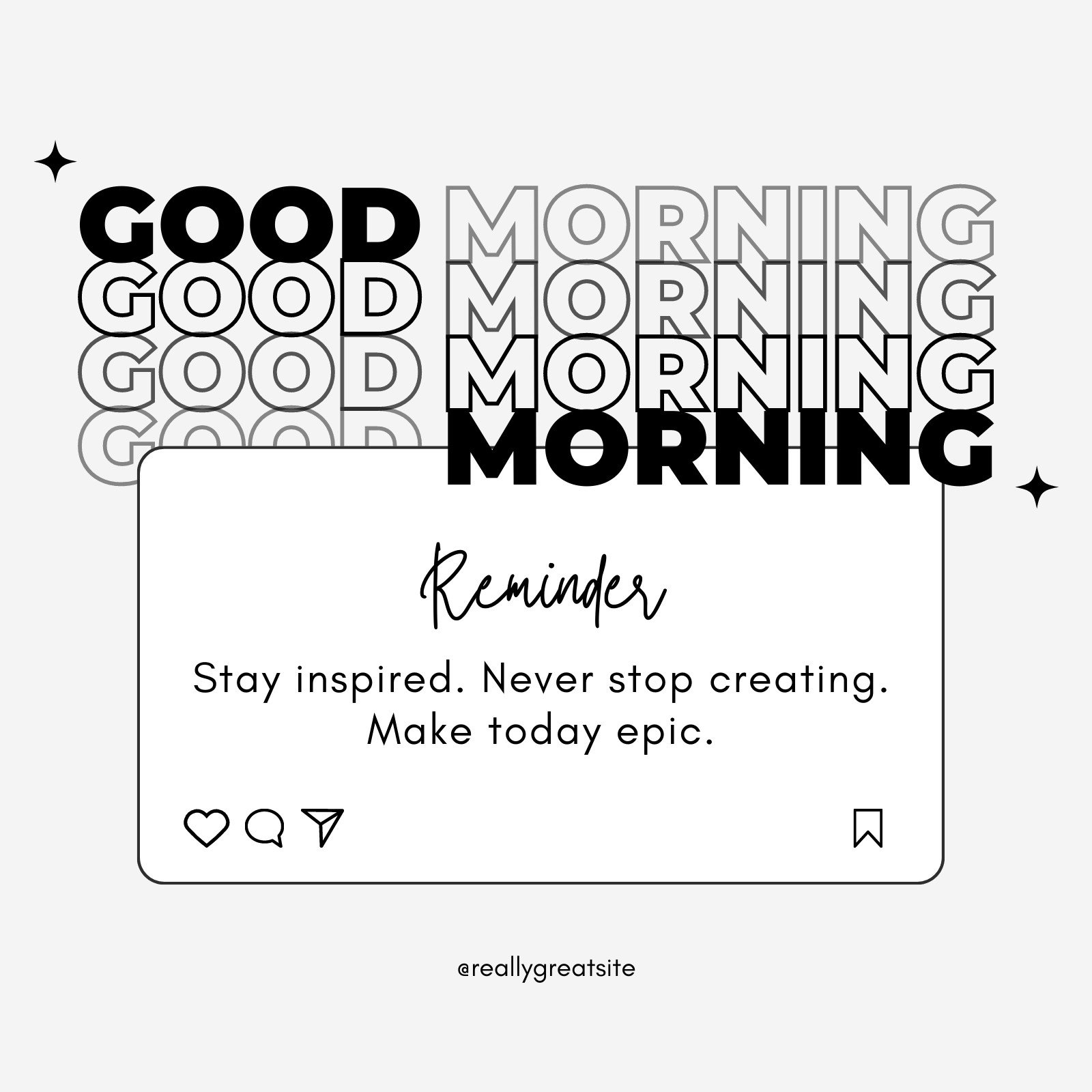 instagram good morning quote posts