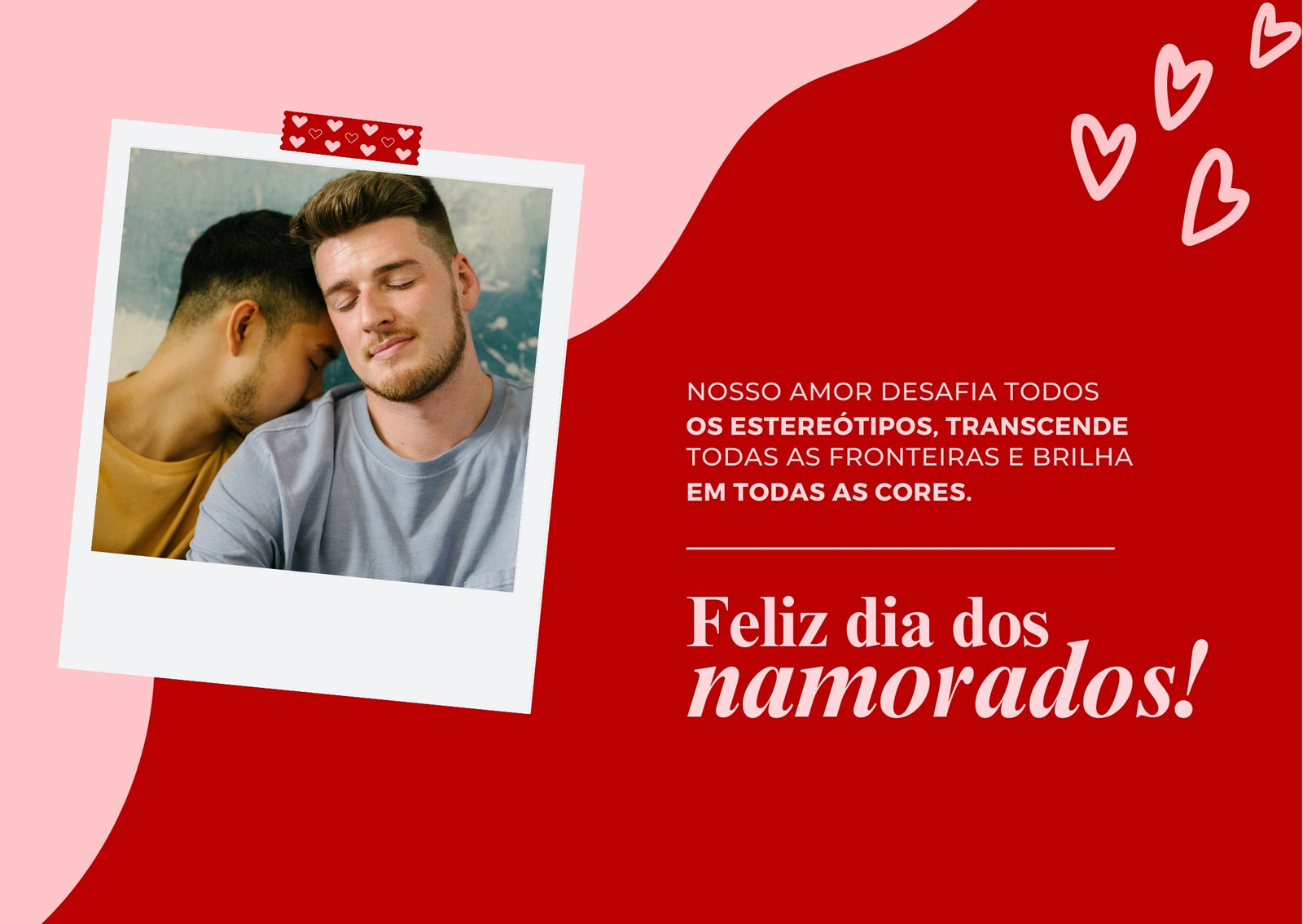 Modelos gratuitos e personalizáveis de Dia dos Namorados - Canva