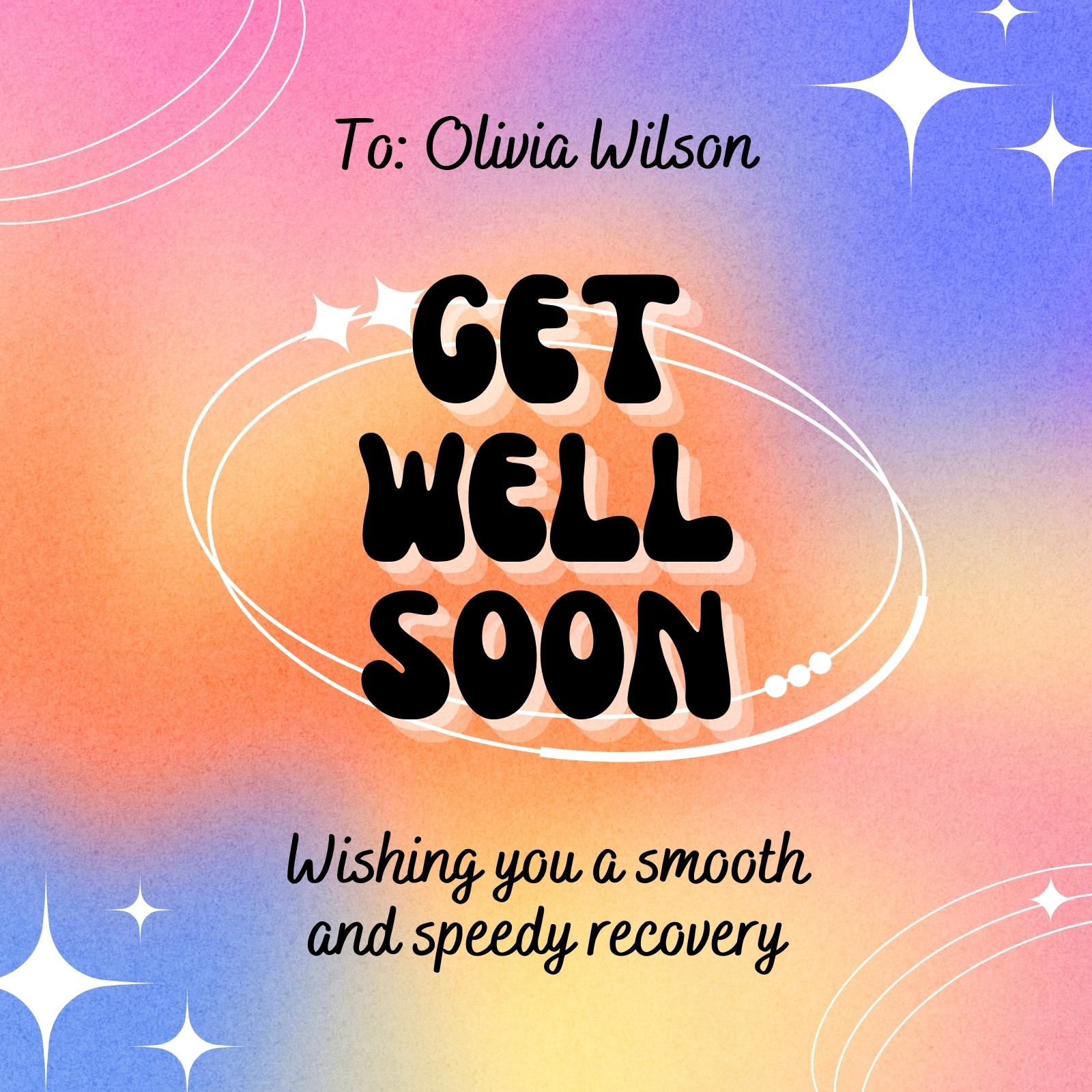 Seagreen Get Well Soon Background Royalty-Free Stock Image - Storyblocks