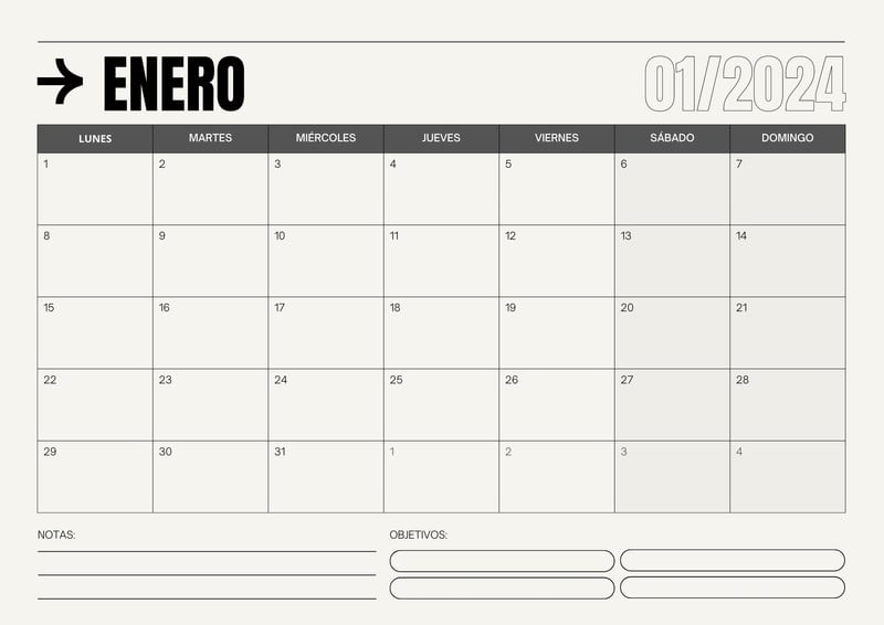 Calendario 2024 - Olmos Carlos - Canva