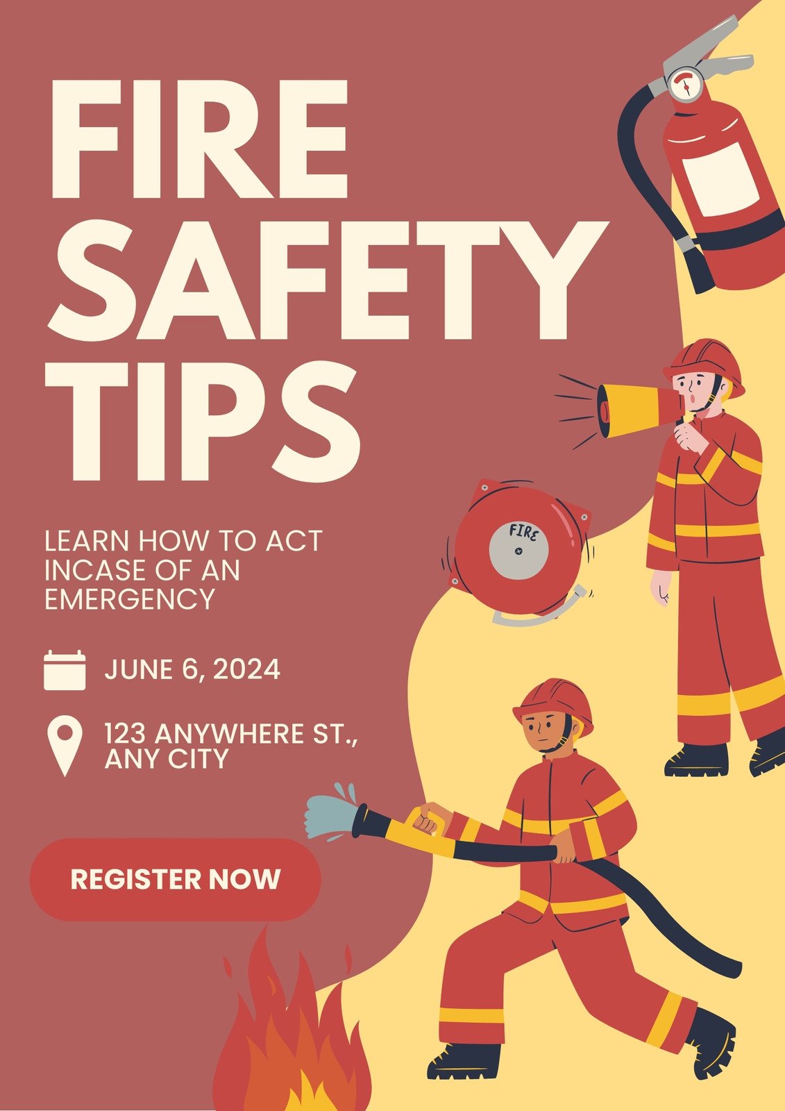 Basic Fire Safety Poster