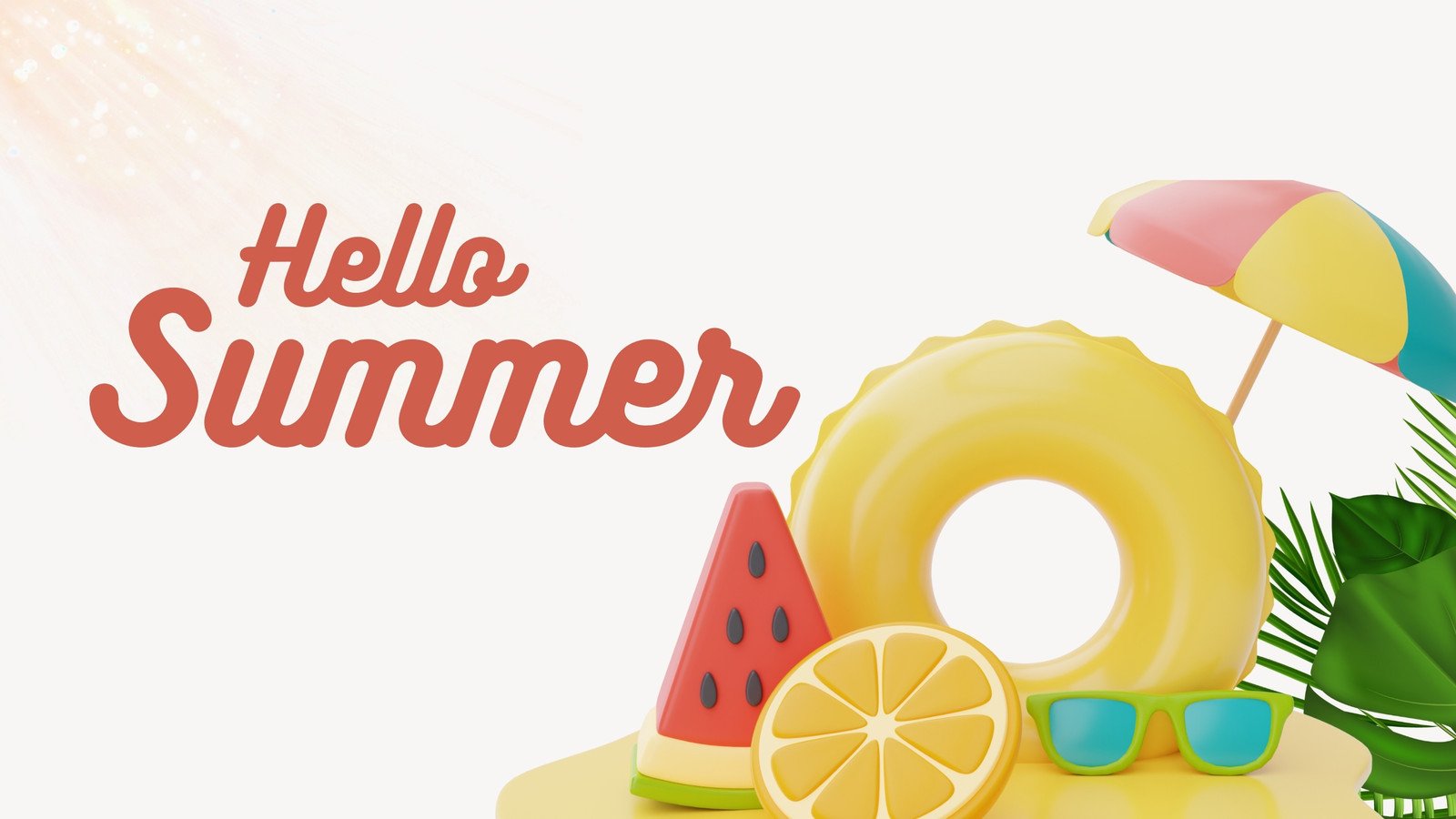 Free and customizable summer templates