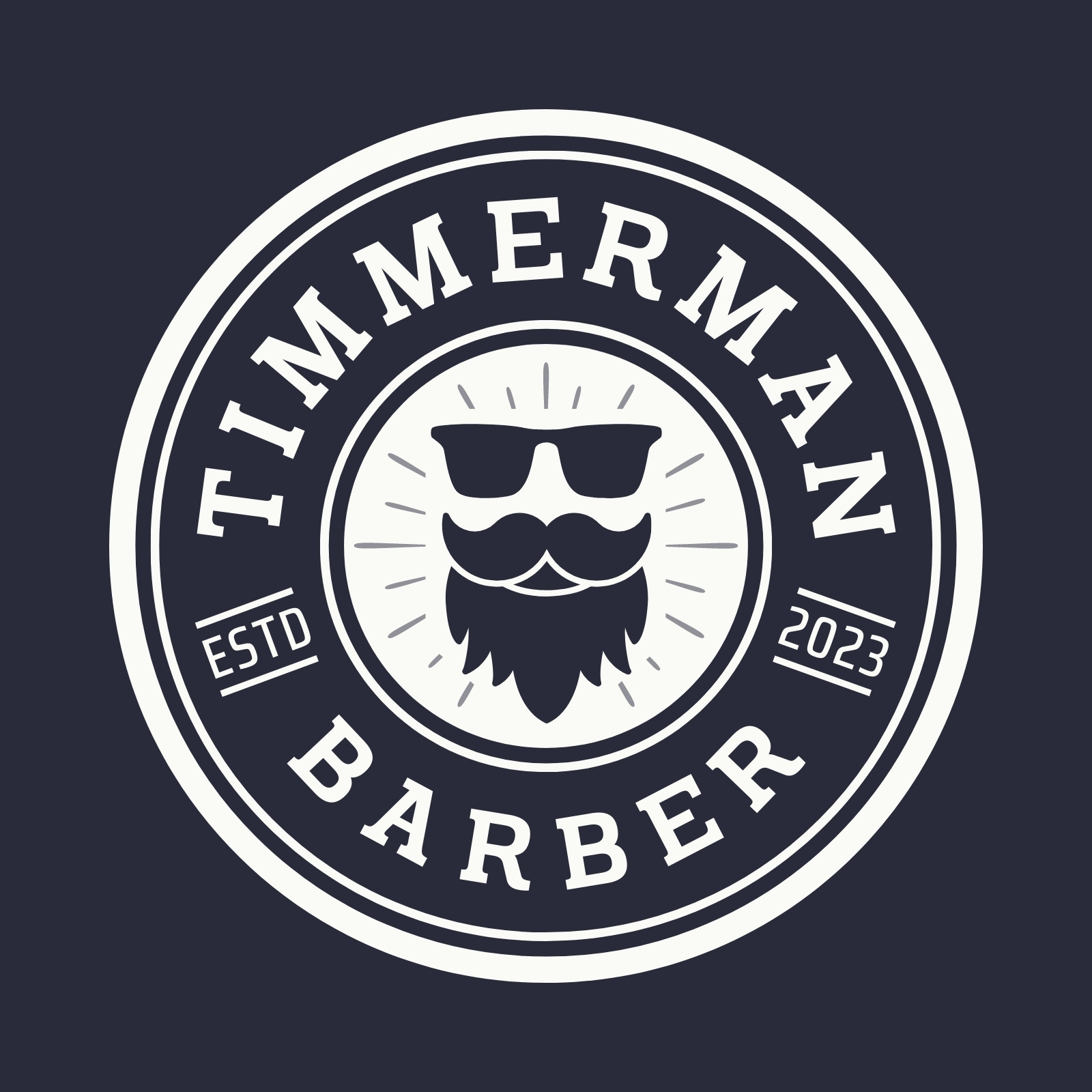 Free custom printable barbershop logo templates