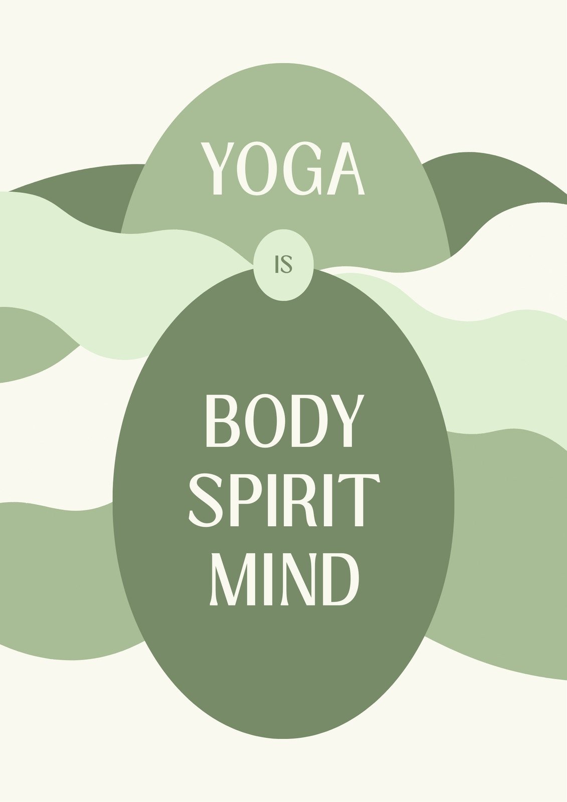 Free editable printable yoga poster templates