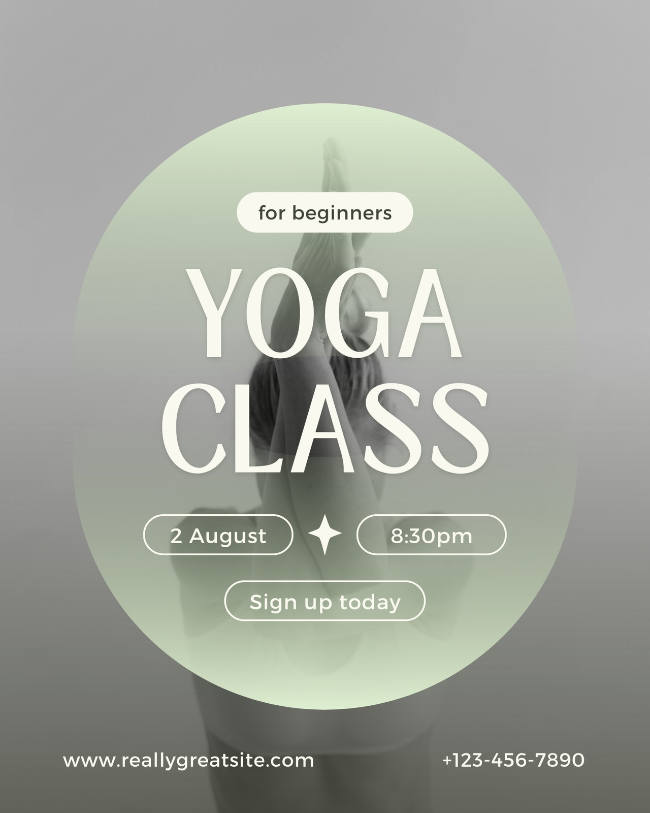 Free and customizable yoga templates