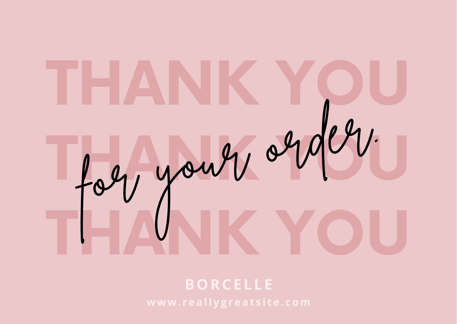 30+ Thank You Card Ideas - Canva