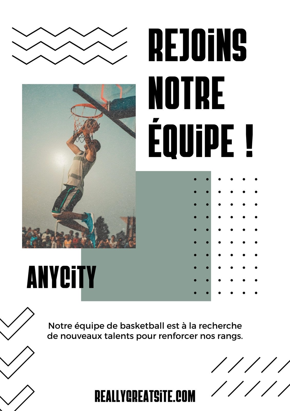 Un Modèle De Conception Pour Une Affiche De Calendrier De Basket-ball Au  Format A4