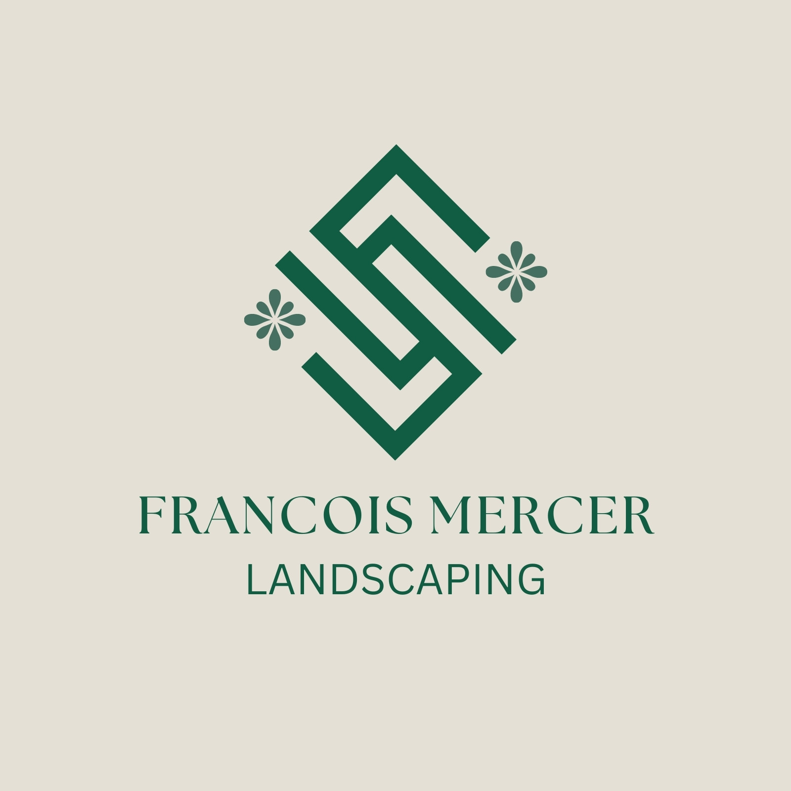 modern landscape logo