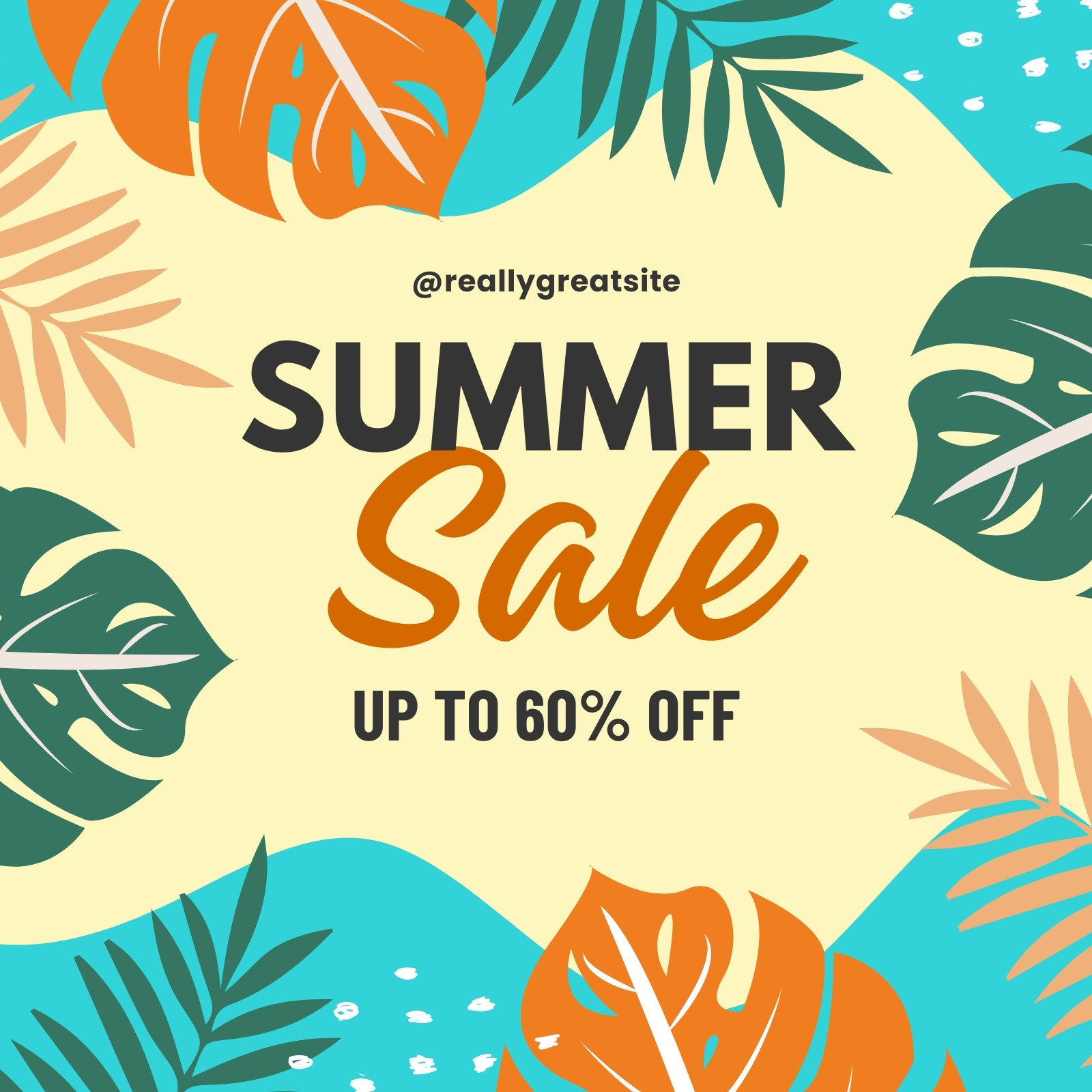 Summer sale  Summer sale banner, Summer sale poster, Banner template design