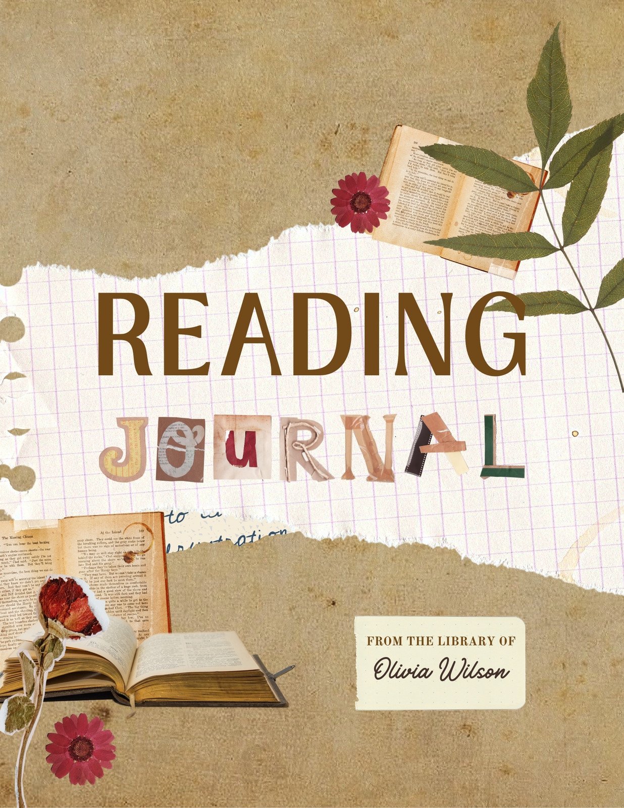 Book Journal, Reading Journal, Planner, Booktok, Reading Tracker, Reading  log