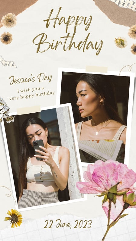 Free customizable birthday Instagram Story templates | Canva