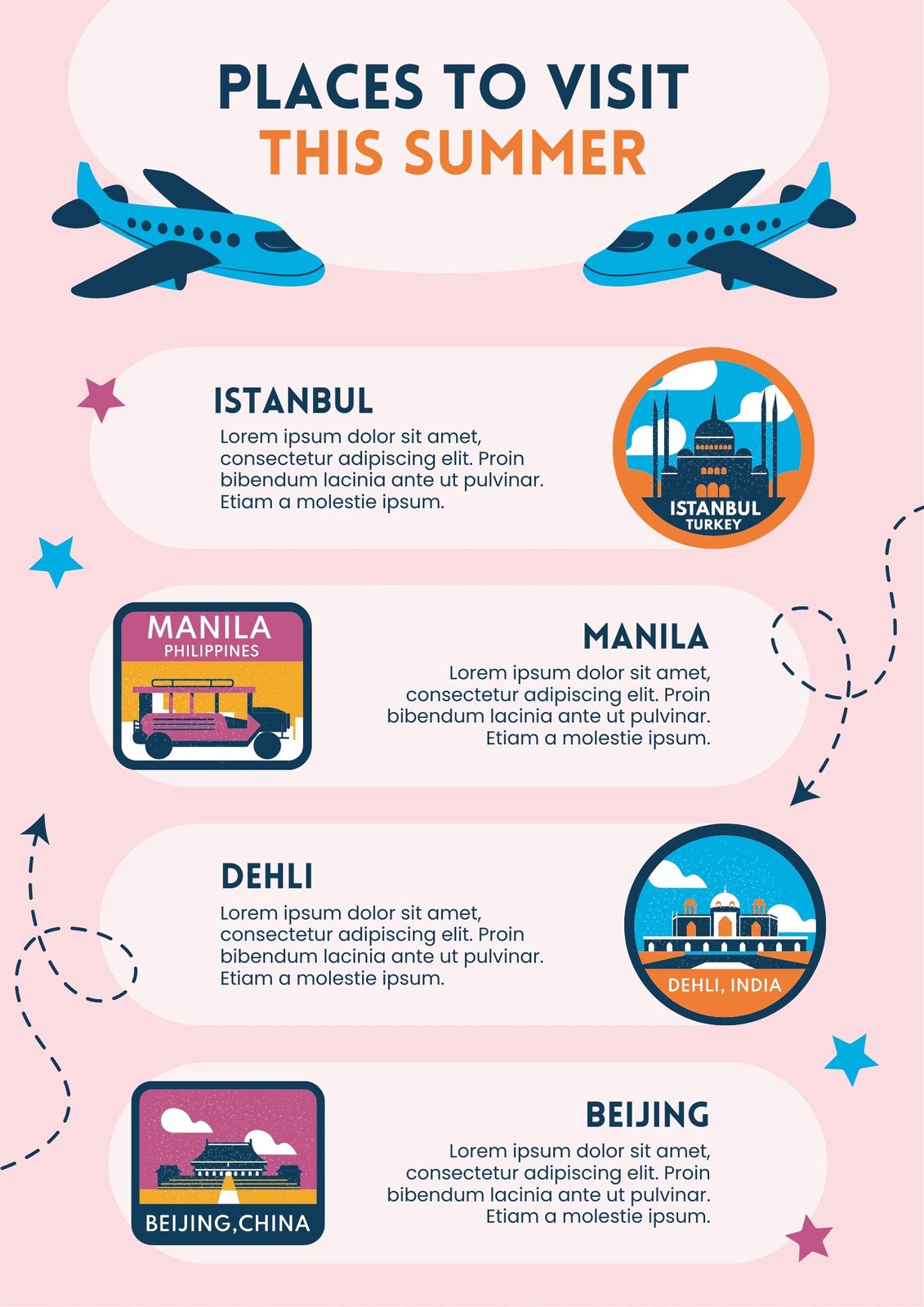 infographic on canva