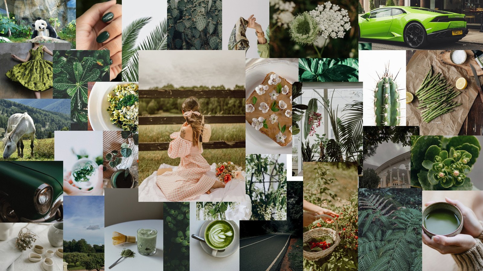 Sage Green Collage by tatildaArt on DeviantArt