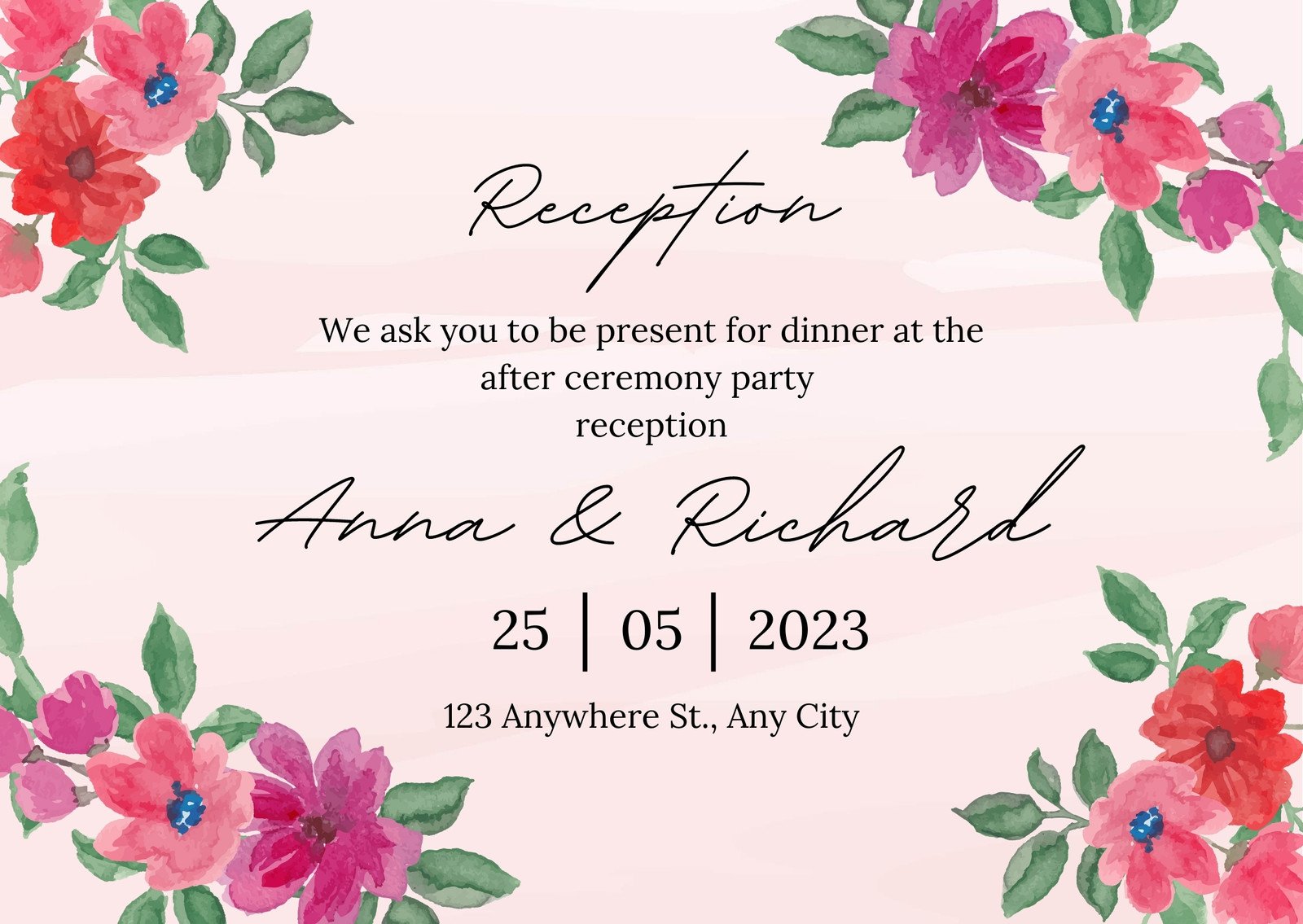 Free save the date card templates to edit and print