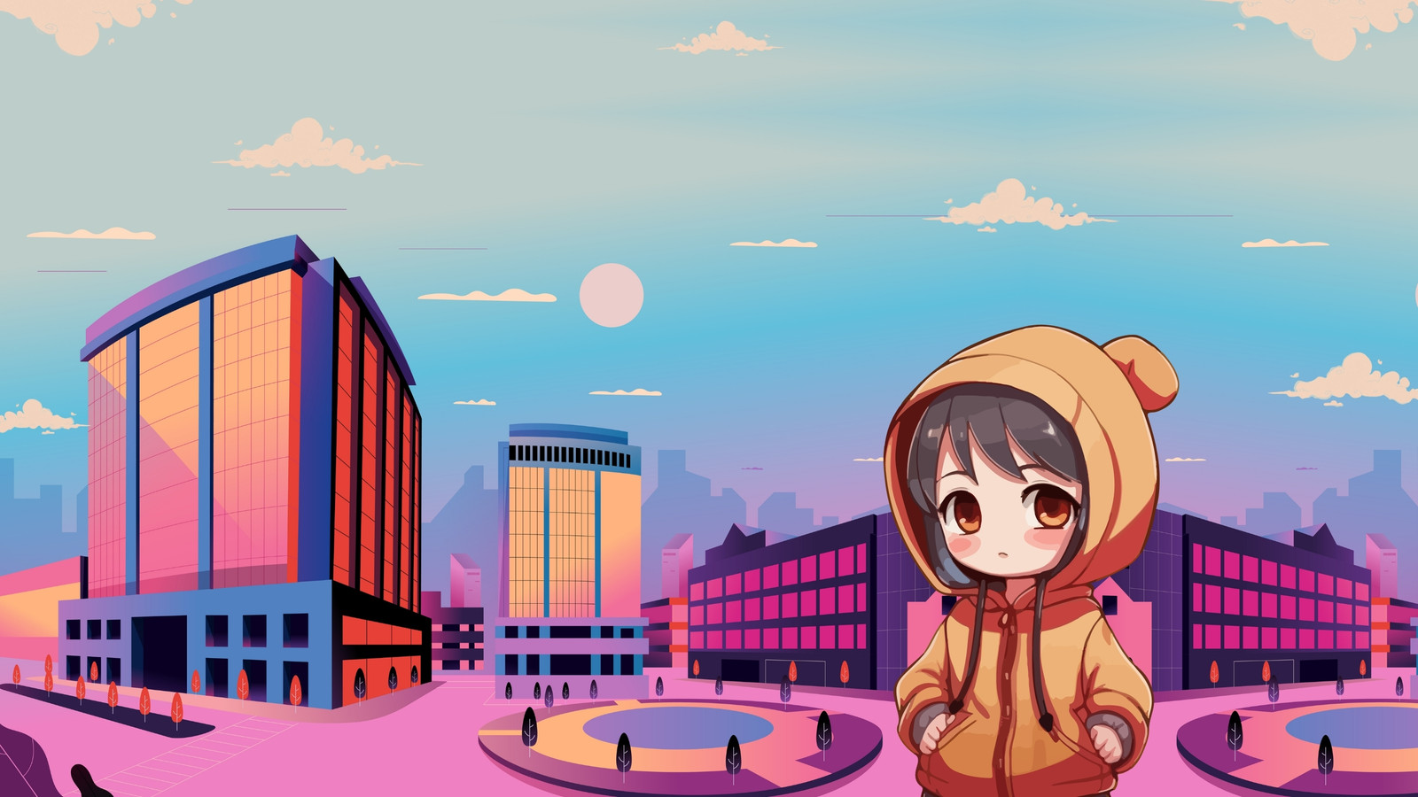 Download Take a break and relax with this chill anime wallpaper Wallpaper   Wallpaperscom