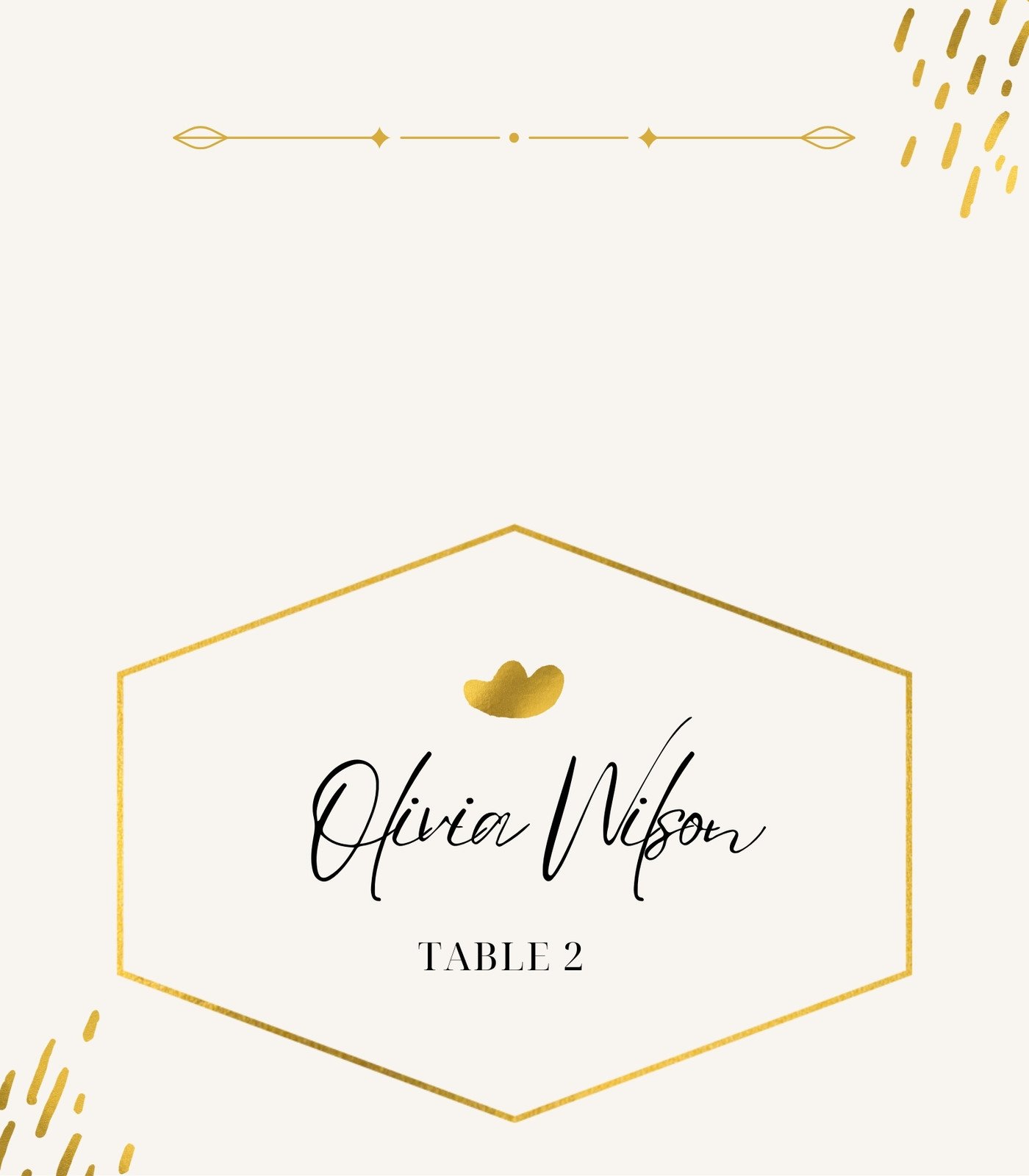 Free customizable wedding place cards templates