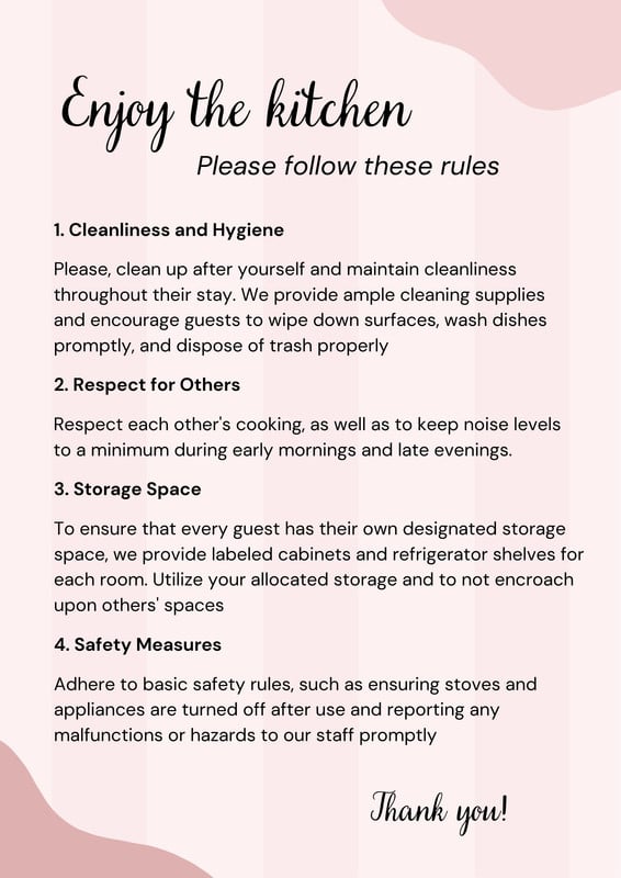 Please Clean Up After Yourself Sign: Printable Templates (Free PDF